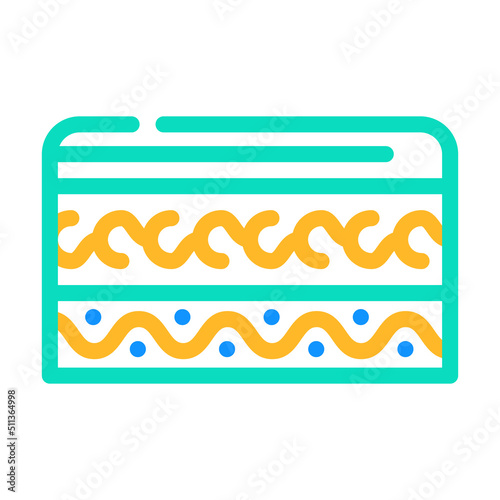 traditional african hat color icon vector. traditional african hat sign. isolated symbol illustration