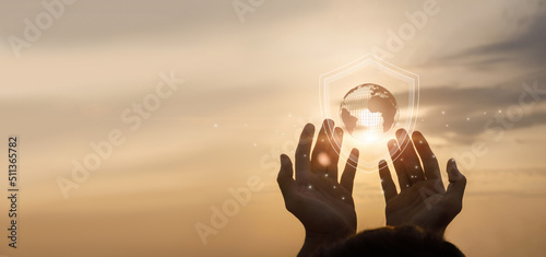 Protection and support of peace from war and disaster.