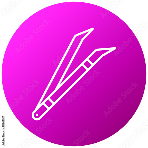 Tweezers Icon Style