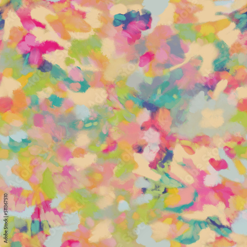 beautiful bright trendy impressionistic seamless patterns of colored patches. Kaleidoscope of colors. Abstract, bold colorful prints. colorful fashion camouflage tie-dye