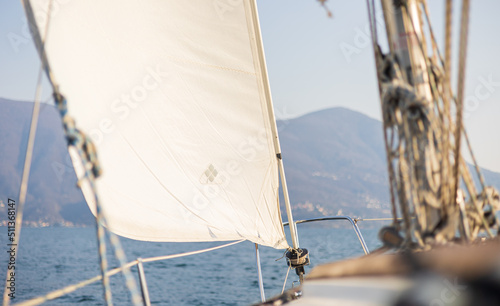 sailing on the sea