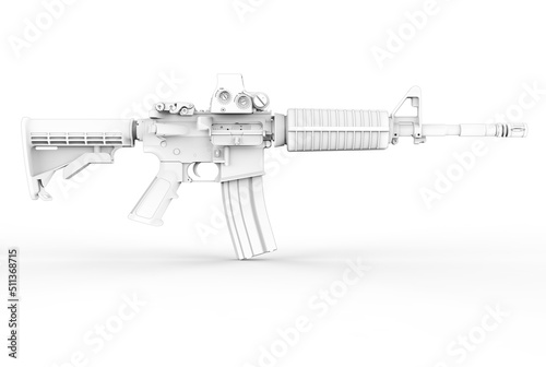 AR15 Assault Rifle M4A1 photo
