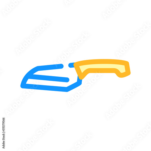 vegetable knife garasuki color icon vector. vegetable knife garasuki sign. isolated symbol illustration
