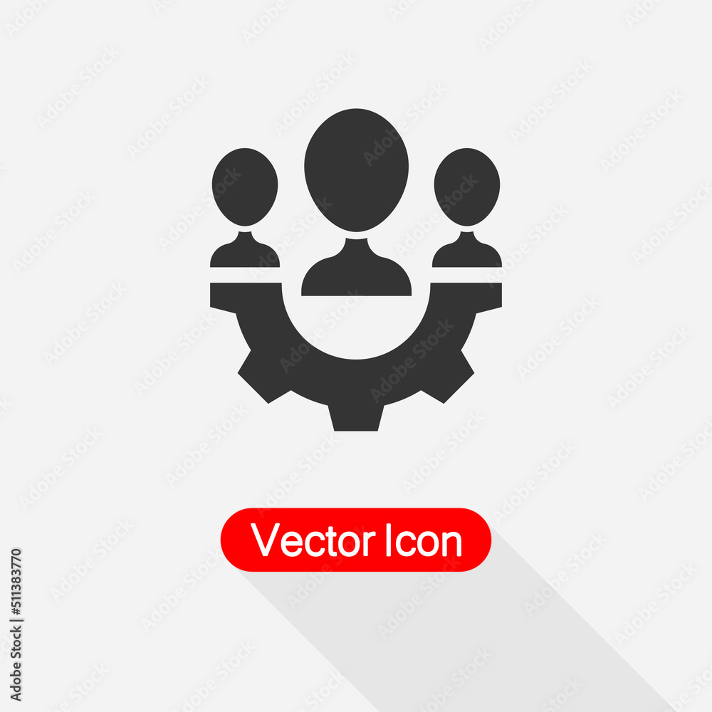 Teamwork Management Icon Vector Illustration Eps10 Teamwork Management Icon Vector Illustration Eps10