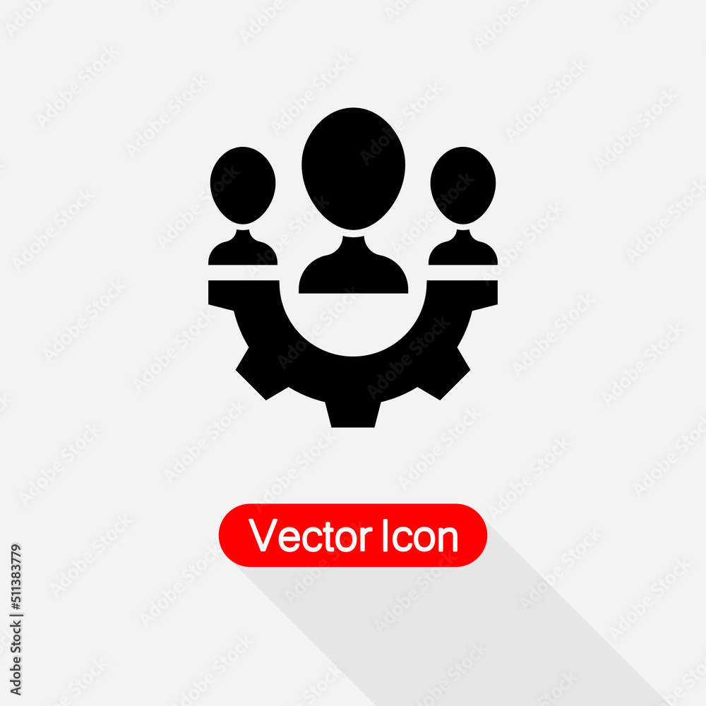 Teamwork Management Icon Vector Illustration Eps10 Teamwork Management Icon Vector Illustration Eps10