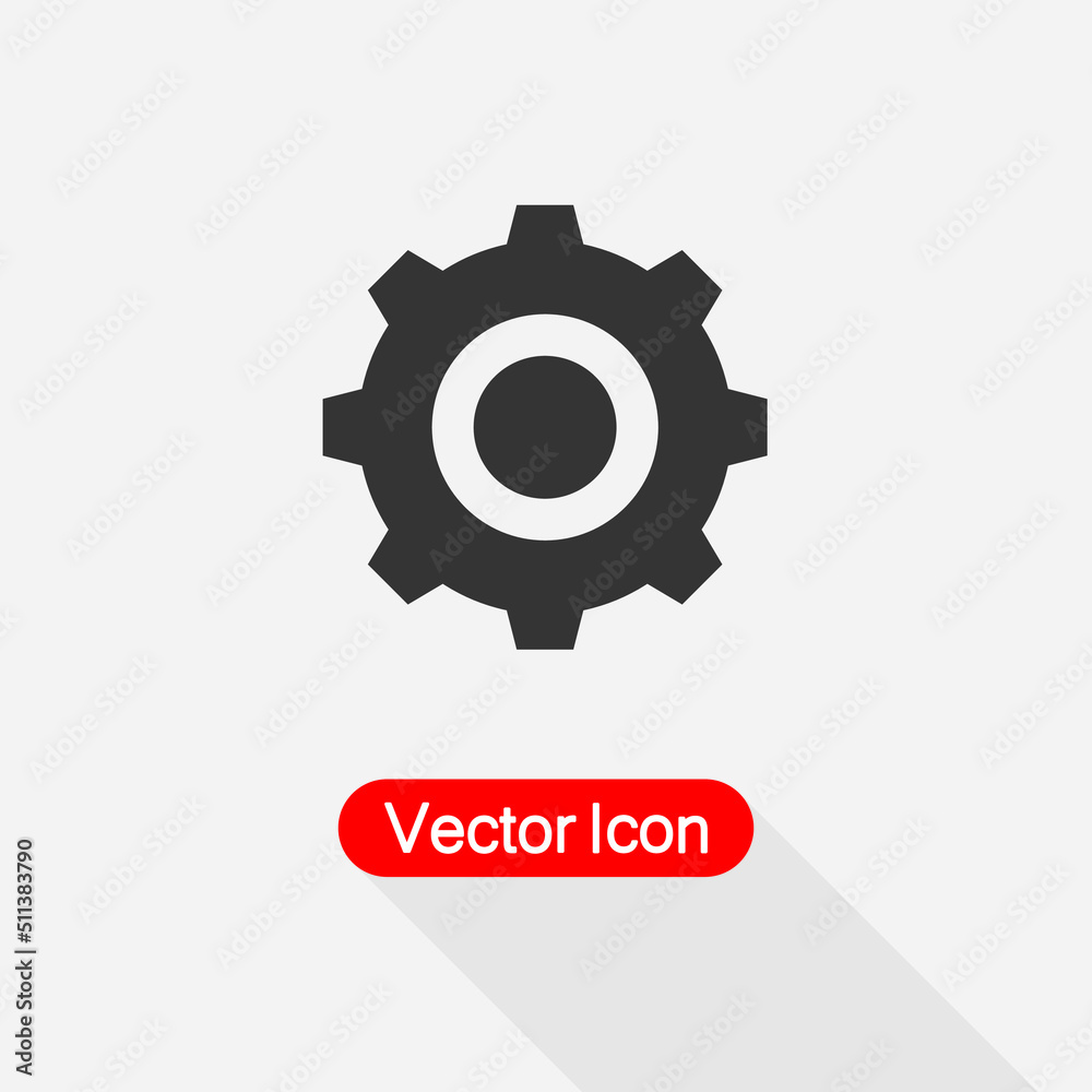 Gear Icon Vector Illustration Eps10