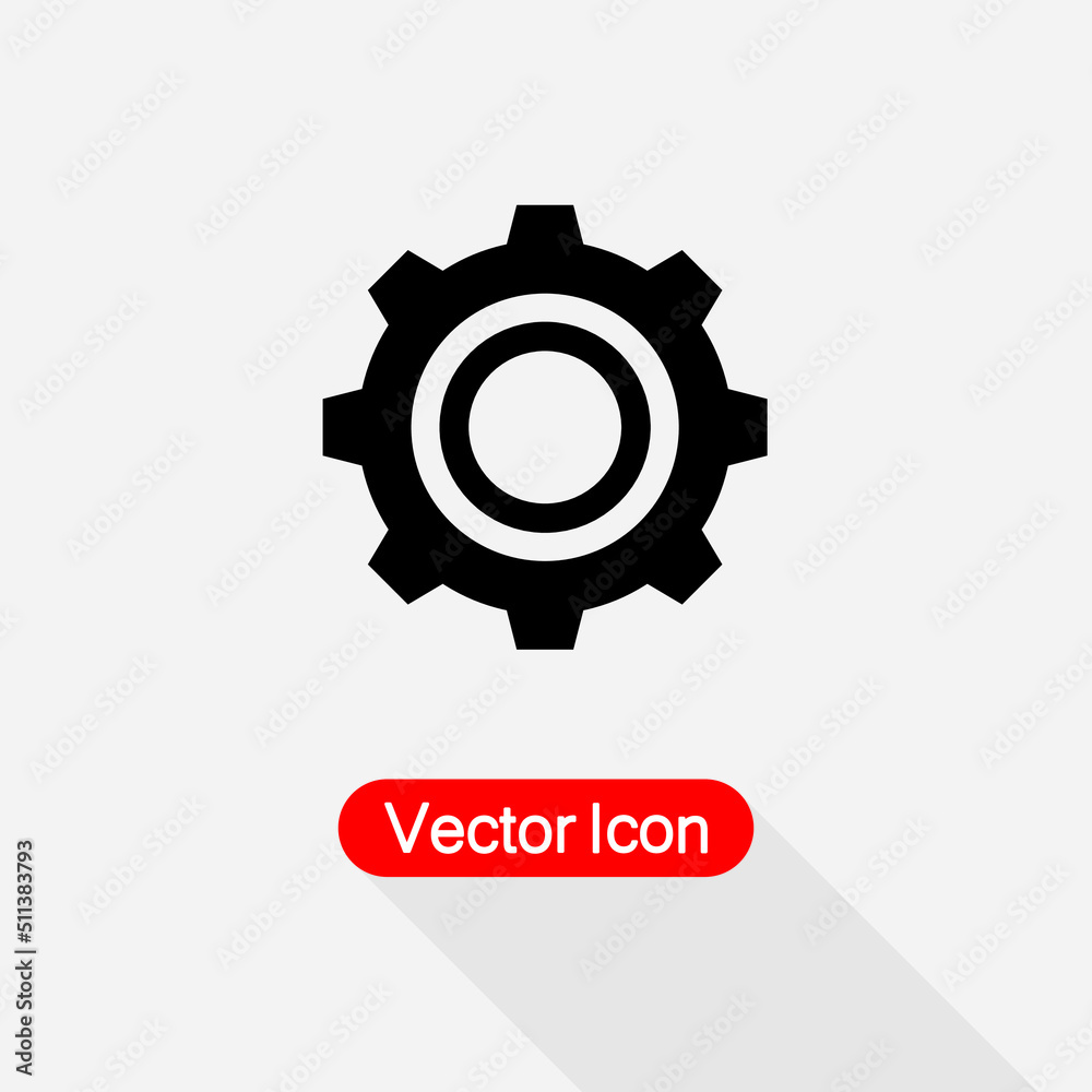 Gear Icon Vector Illustration Eps10
