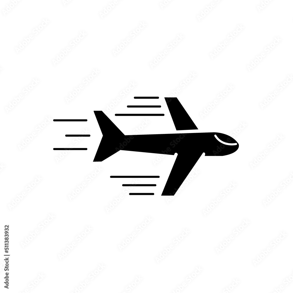 airplane icon logo vector design template airplane icon logo vector design template