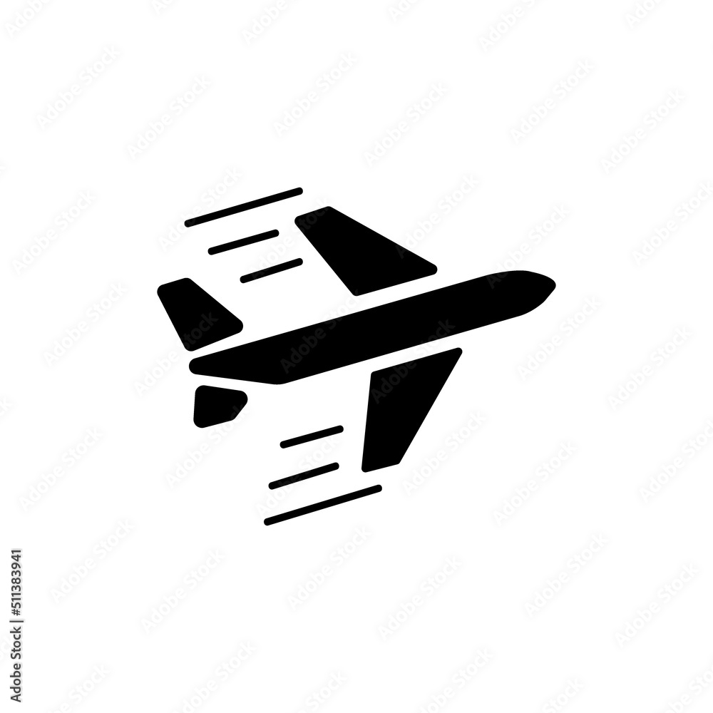 airplane icon logo vector design template airplane icon logo vector design template