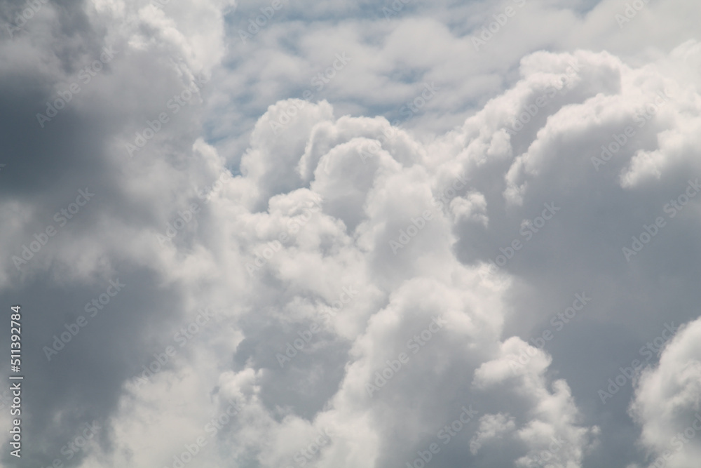 Abstract background with white clouds and blue sky Abstract background with white clouds and blue sky