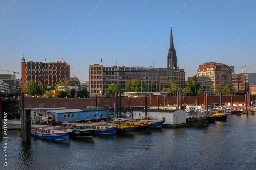 Fototapeta premium Views from the city of Hamburg, Germany