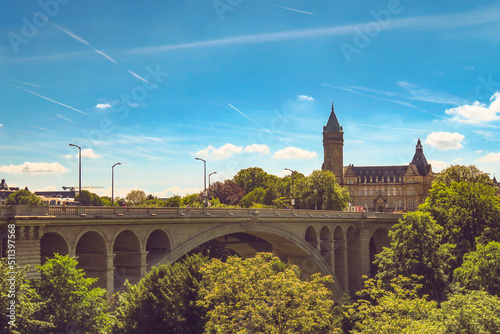 Ponte Adolphe e Musée de la Banque - Luxemburgo