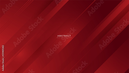 red geometric shapes abstract modern technology background design. Vector abstract graphic presentation design banner pattern background web template.