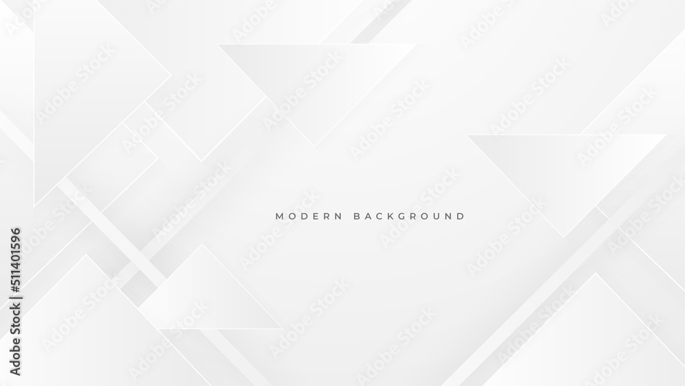Modern white and grey background. Design decoration concept for web layout, poster, banner
