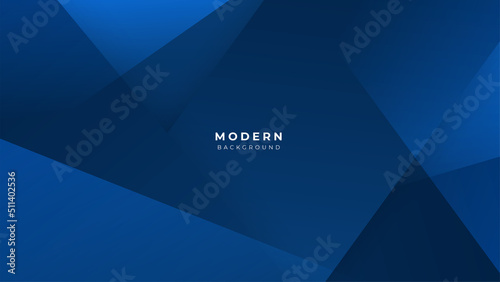 Modern blue background abstract Geometric pattern light