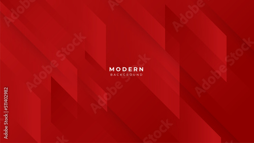 Minimal geometric red geometric shapes light technology background abstract design. Vector illustration abstract graphic design pattern presentation background web template.