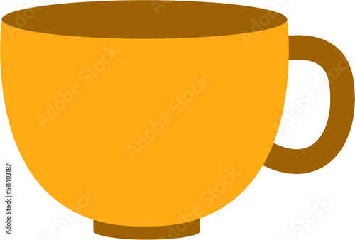 Cup Cartoon Vector Illustration