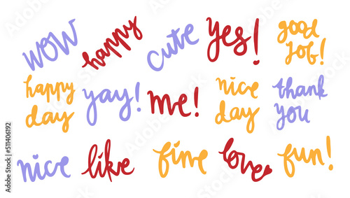 Photos Positive vibes words