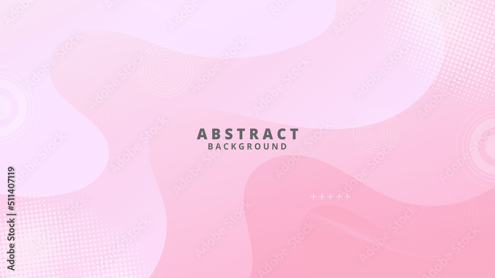 Abstract Pink Fluid background. Modern background design. gradient color. Dynamic Waves. Liquid shapes composition. Fit for website, banners, wallpapers, brochure, posters
