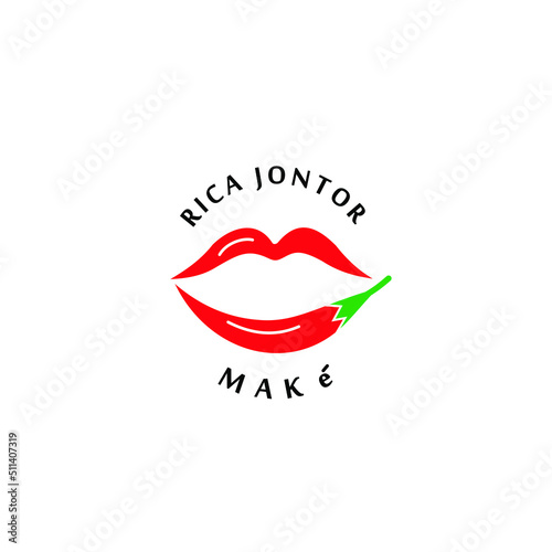 red hot chili vector image