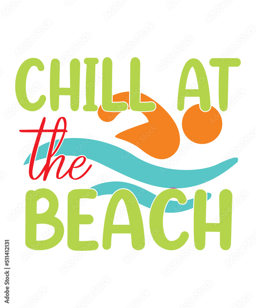 BEACH SVG Bundle, SUMMER Svg, Beach Clipart, Summer cut files for ...