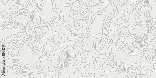 Abstract topographic contours map background, topographic line contour map background, The concept of a conditional geography scheme. Topographic pattern texture vector