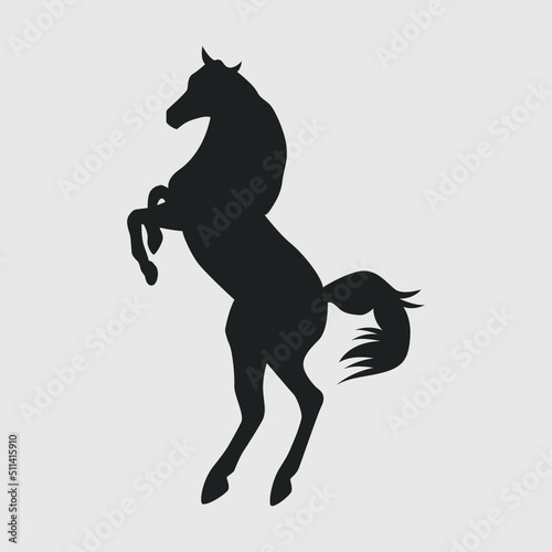 Horse Silhouette SVG Cut File, Animal Svg, Horse Lover Svg, Horse Running Svg, Standing Horse, Prancing Horse, Stallion,
