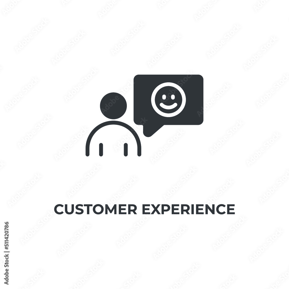 customer experience vector icon. filled flat sign for mobile concept and web design. Symbol, logo illustration. Vector graphics customer experience vector icon. filled flat sign for mobile concept and web design. Symbol, logo illustration. Vector graphics