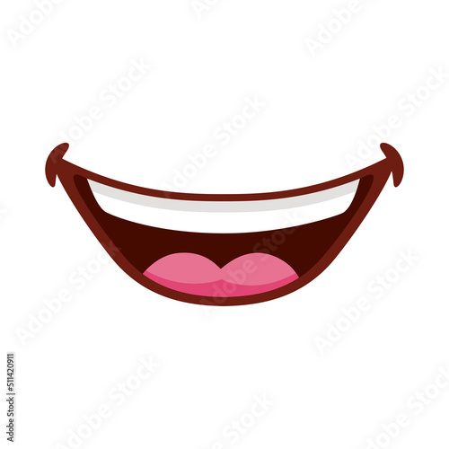 mouth happy smiling