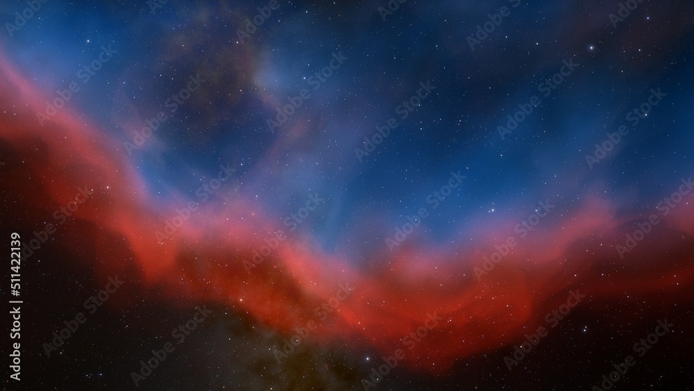 Space nebula, for use with projects on science, research, and education. Illustration
Space nebula, for use with projects on science, research, and education. Illustration