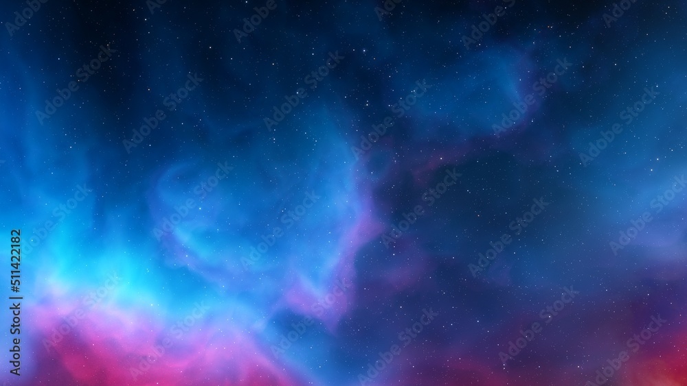 Space nebula, for use with projects on science, research, and education. Illustration
Space nebula, for use with projects on science, research, and education. Illustration