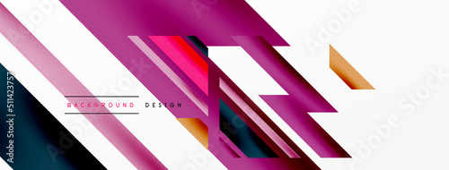 Dynamic lines background. Wallpaper for concept of AI technology, blockchain, communication, 5G, science, business and technology