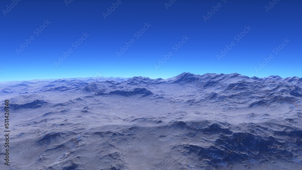 landscape on planet Mars, scenic desert scene on the red planet
landscape on planet Mars, scenic desert scene on the red planet