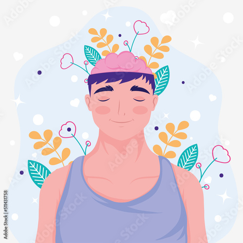 man with mental health