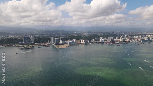 The Scenery of The Villages Within Gaya Island, Kota Kinabalu, Sabah Malaysia photo