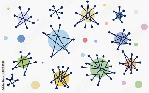 Abstract starry background. Stars hand drawn in childish style  usable for a wrapping paper  cover  poster and invitation.