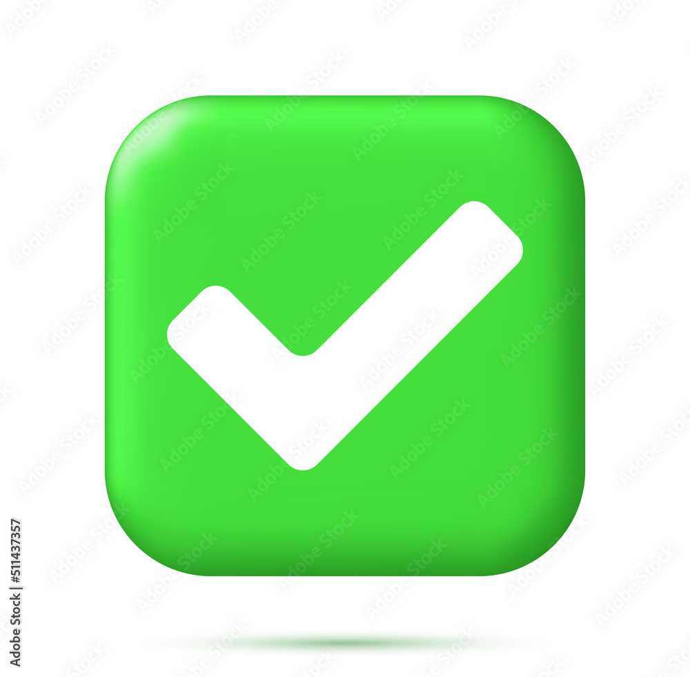 3D Right Button in Square Shape. 3D Right Button in Square Shape.