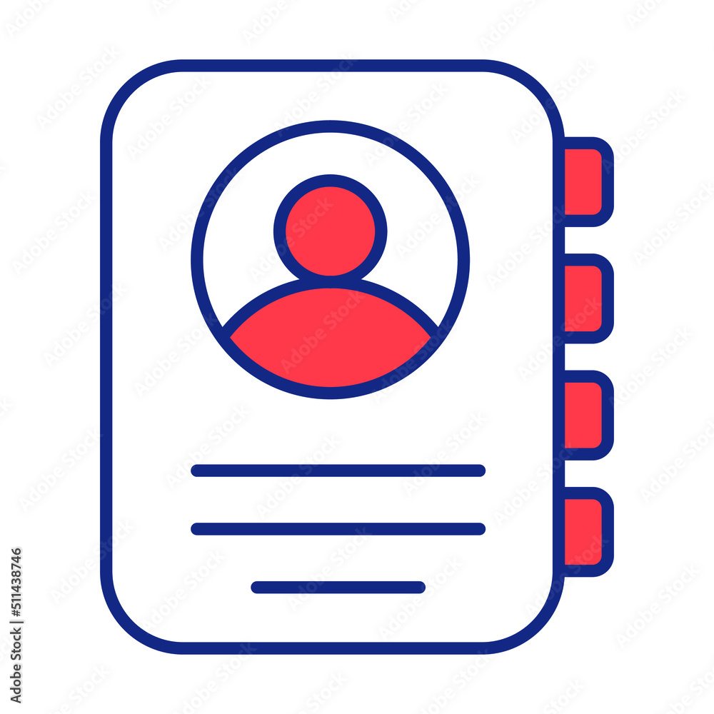 contact book Finance Related Vector Line Icon. Editable Stroke Pixel Perfect. contact book Finance Related Vector Line Icon. Editable Stroke Pixel Perfect.