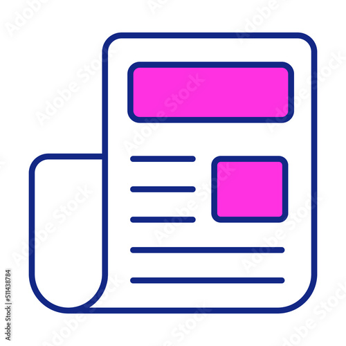 document Finance Related Vector Line Icon. Editable Stroke Pixel Perfect.