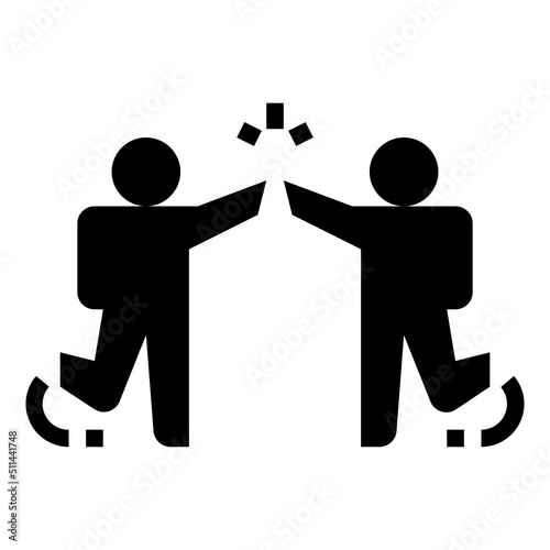 high five