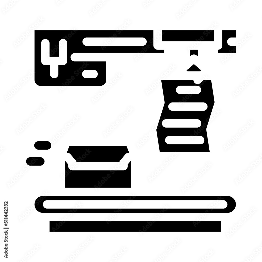 automated email marketing glyph icon vector. automated email marketing sign. isolated symbol illustration automated email marketing glyph icon vector. automated email marketing sign. isolated symbol illustration