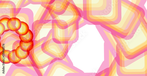 Abstract Geometric Shapes colorful Background for Web Design, Print, Presentation, banner, flyer, magazine. Design