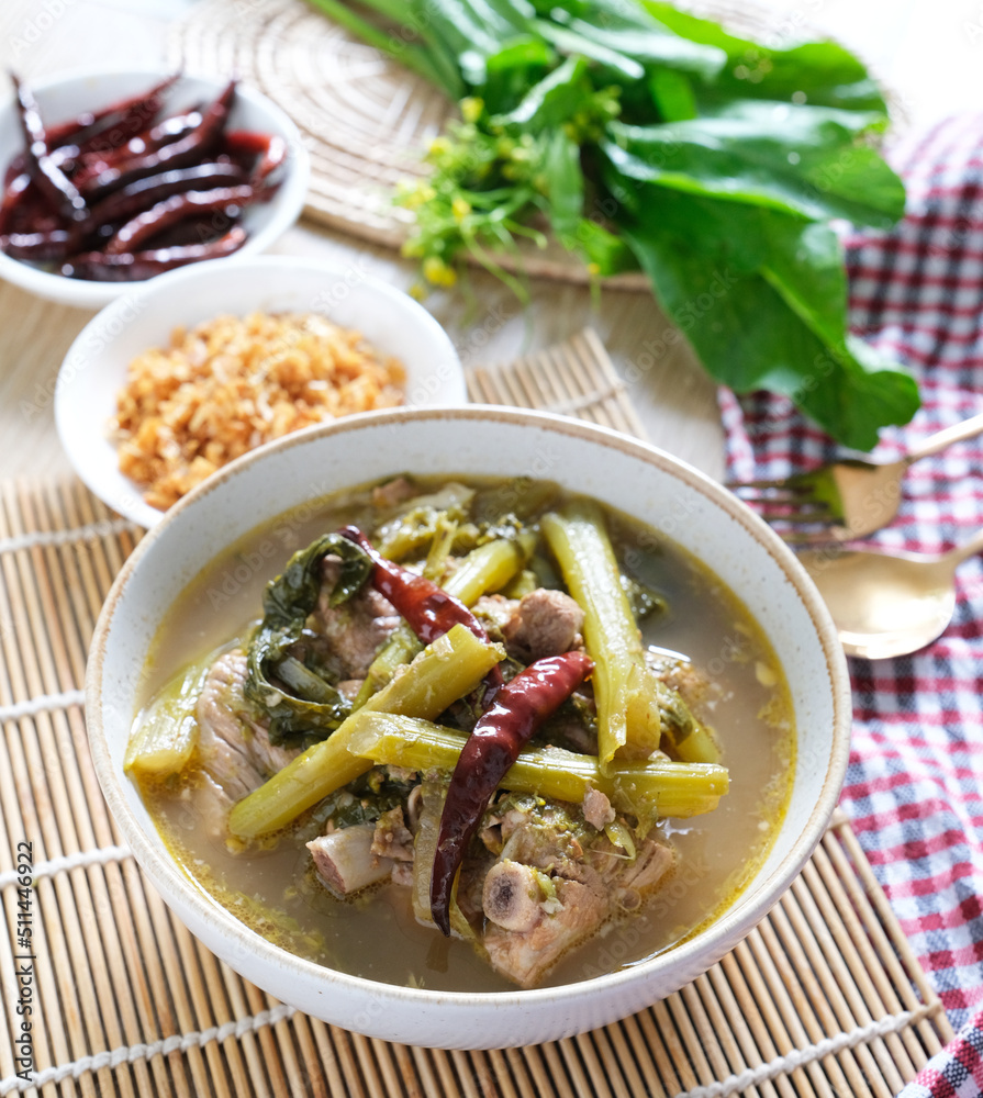 Chinese cabbage soup Chinese cabbage soup