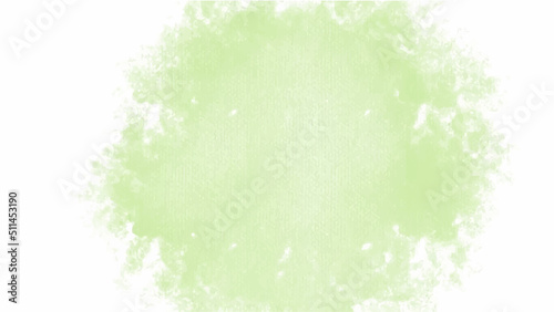 Green watercolor background for your design, watercolor background concept, vector.
