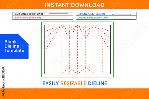 Boat shaped tray dieline template and 3D boat design Blank dieline template
