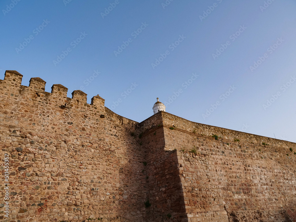 Ancient medieval fortress of templar origin, Spain