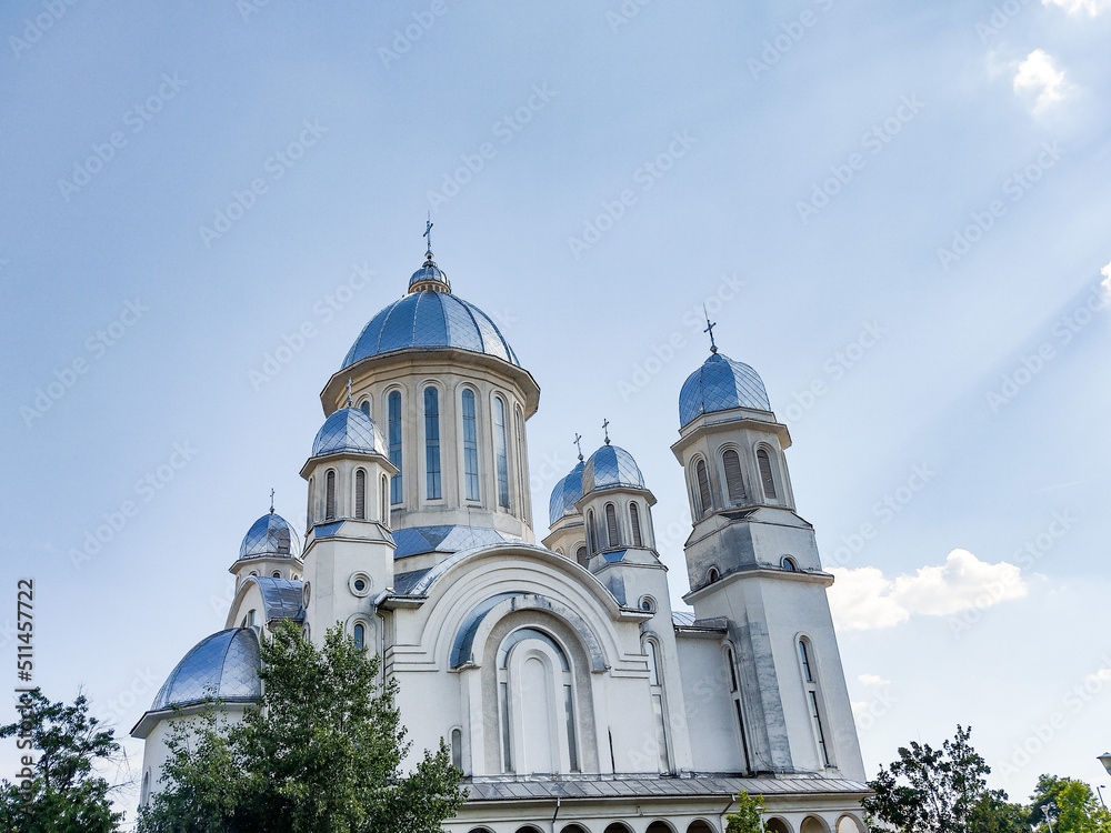 Orthodox church in Baia Mare city, Romania