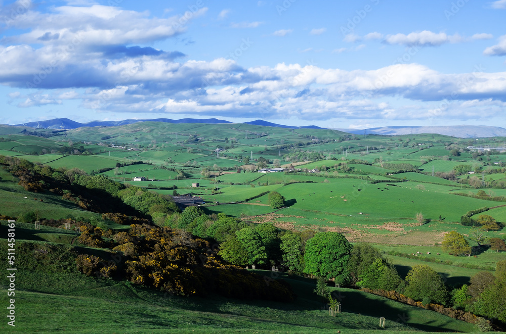 Landscape in North Yorkshire, UK