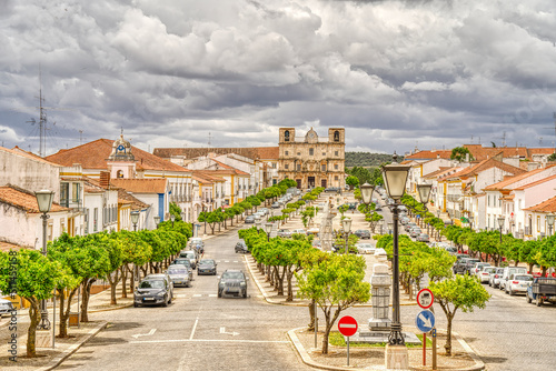 Fototapeta Naklejka Na Ścianę i Meble -  Vila Vicosa, Portugal, HDR Image