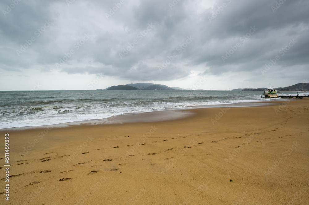 Stormy day in Nha Trang bay Stormy day in Nha Trang bay